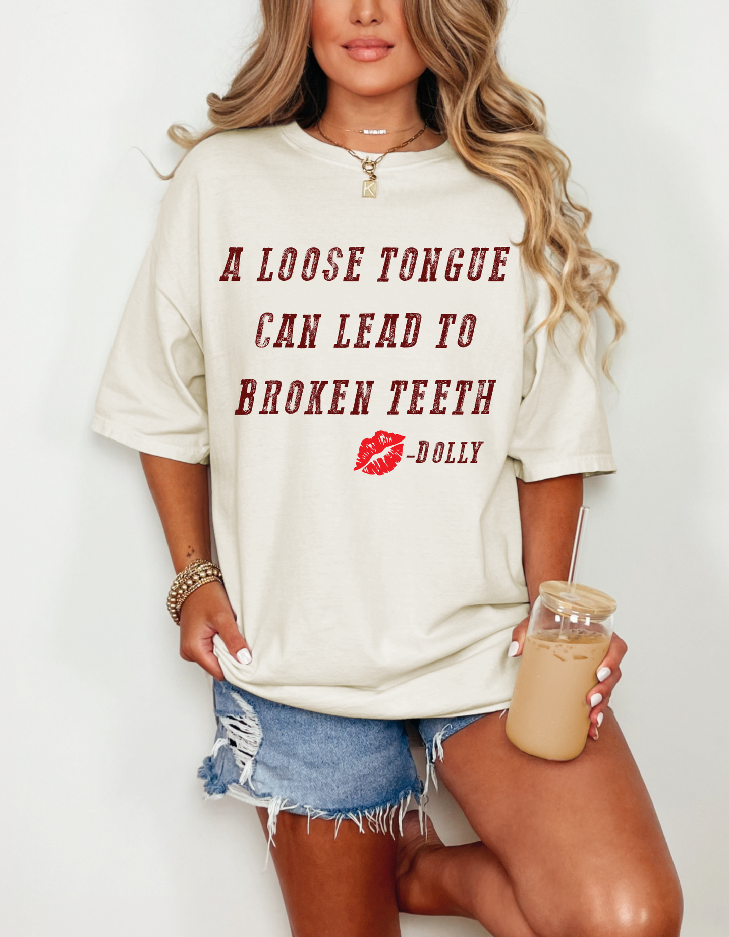 A LOOSE TONGUE - DTF TRANSFER