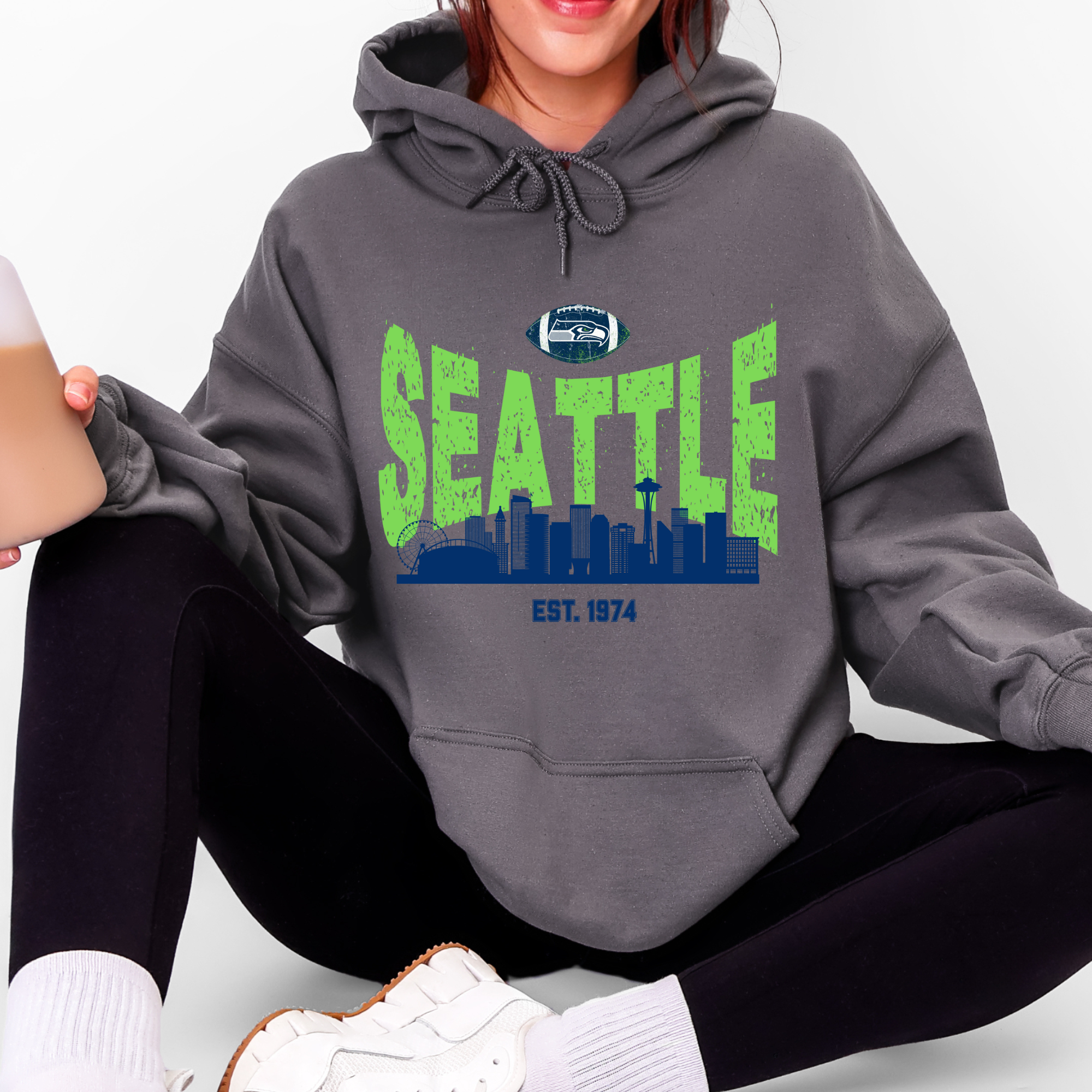 SEATTLE EST. 1974 FOOTBALL DTF TRANSFER