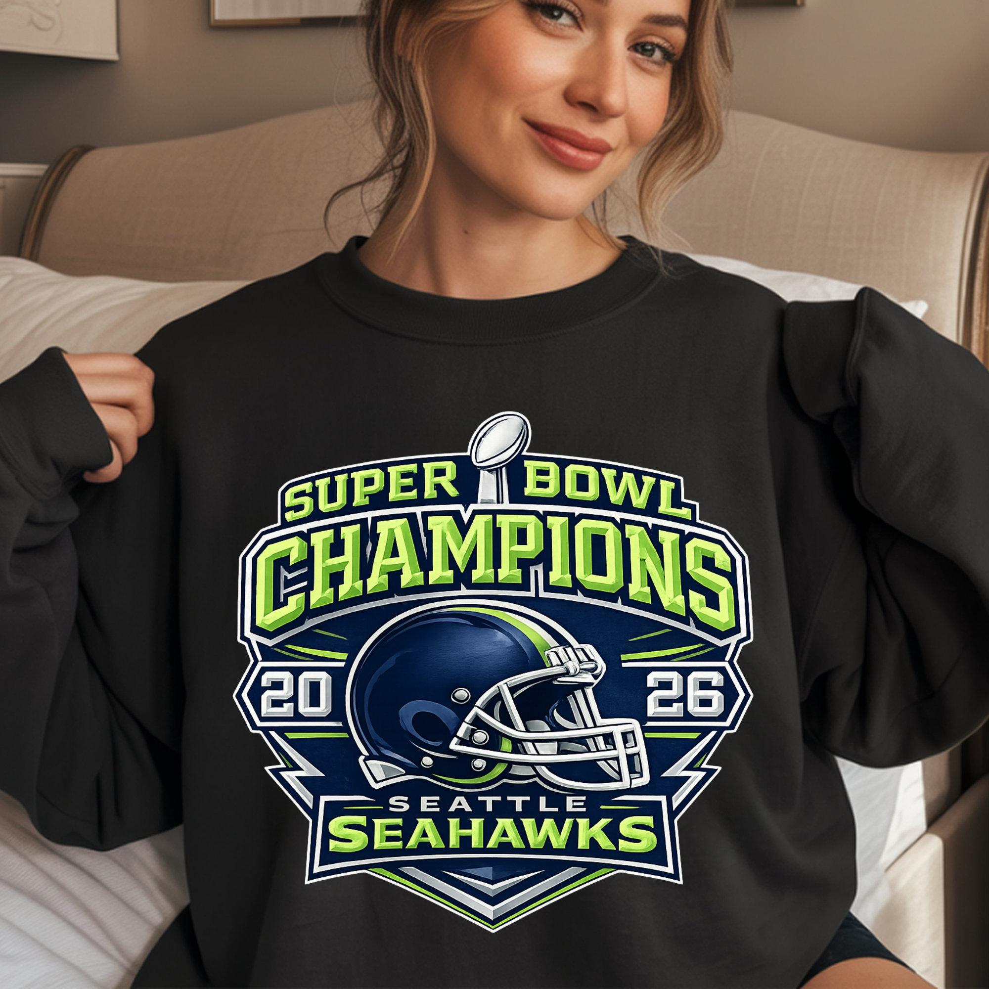 SUPER BOWL CHAMPTIONS FOOTBALL DTF TRANSFER