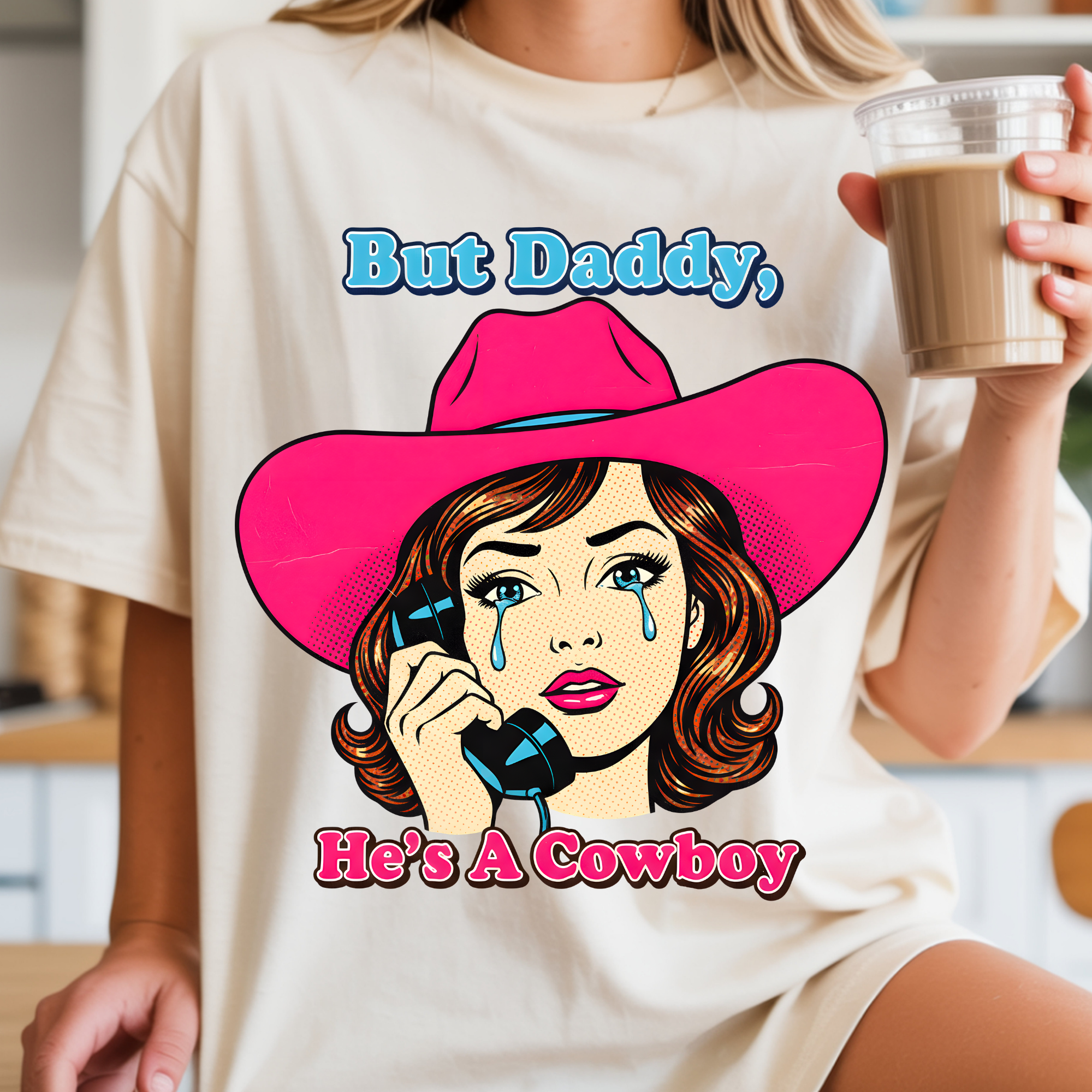 BUT DADDY WESTERN DTF TRANSFER