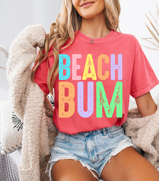 BEACH BUM SUMMER - DTF TRANSFER