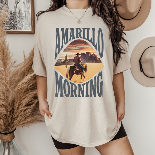 AMARILLO MORNING  - DTF TRANSFER