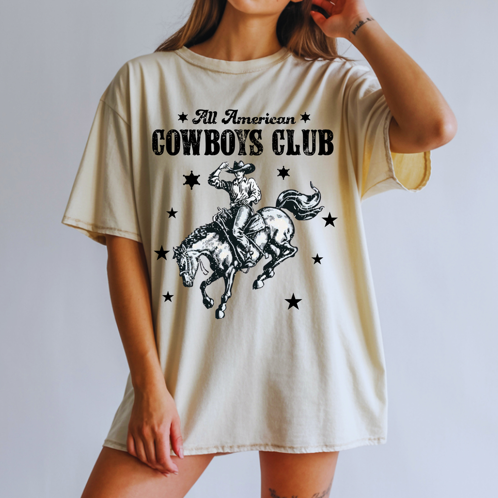 ALL AMERICAN COWBOYS CLUB WESTERN DTF TRANSFER