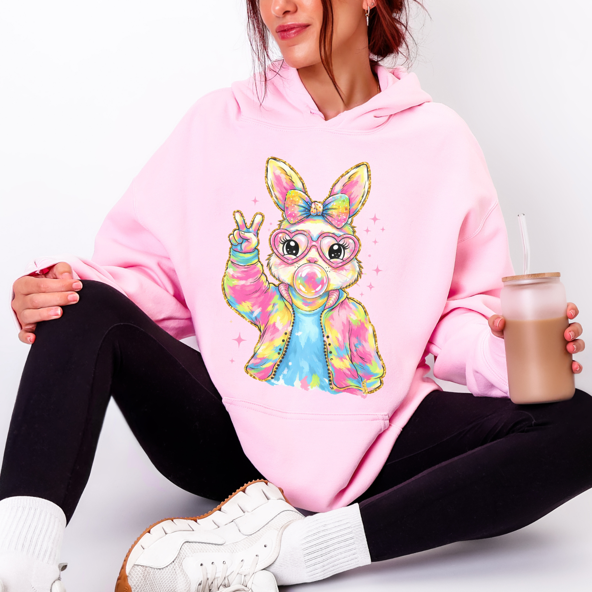 PEACE BUNNY EASTER DTF TRANSFER