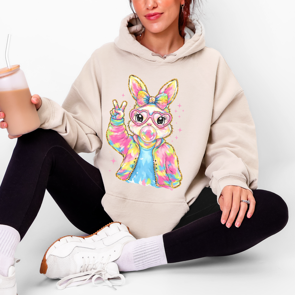 PEACE BUNNY EASTER DTF TRANSFER