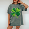 FAUX CROCHET CLOVER DTF TRANSFER