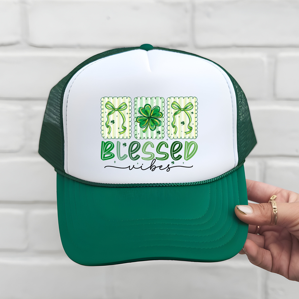 BLESSED VIBES DTF TRANSFER