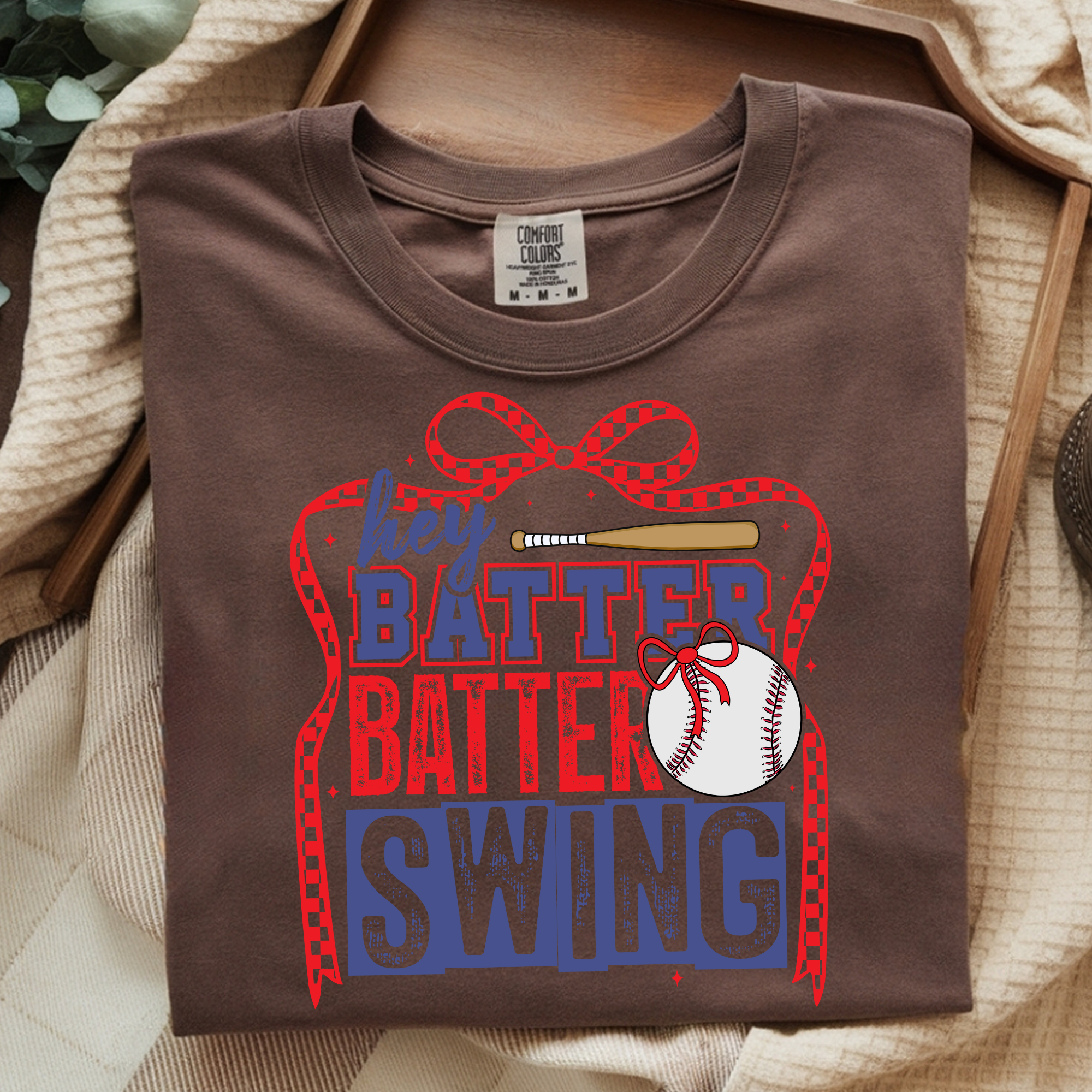 HEY BATTER BATTER BASEBALL DTF TRANSFER