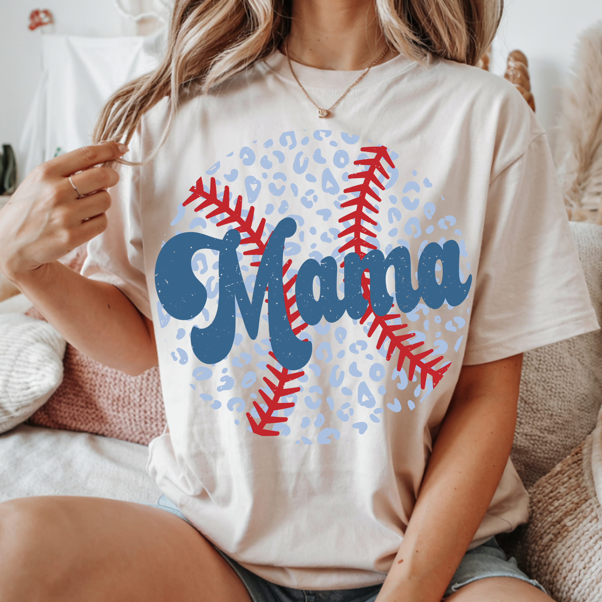MAMA BASEBALL DTF TRANSFER
