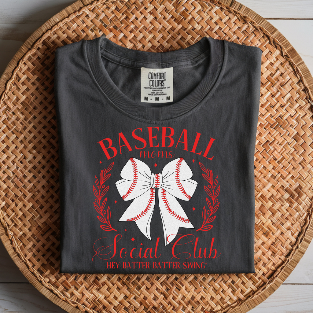 COQUETTE SOCIAL CLUB BASEBALL DTF TRANSFER