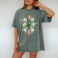 GREEN COQUETTE CROSS DTF TRANSFER