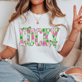 GREEN & PINK LUCKY DTF TRANSFER