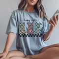 CHECKERED BUNNIES SPRING DTF TRANSFER