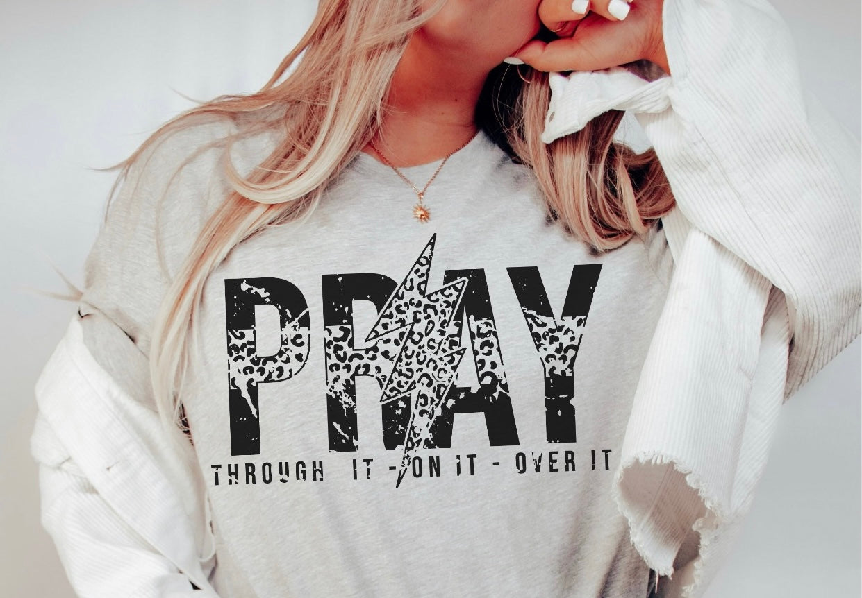 Pray Through It - DTF TRANSFER